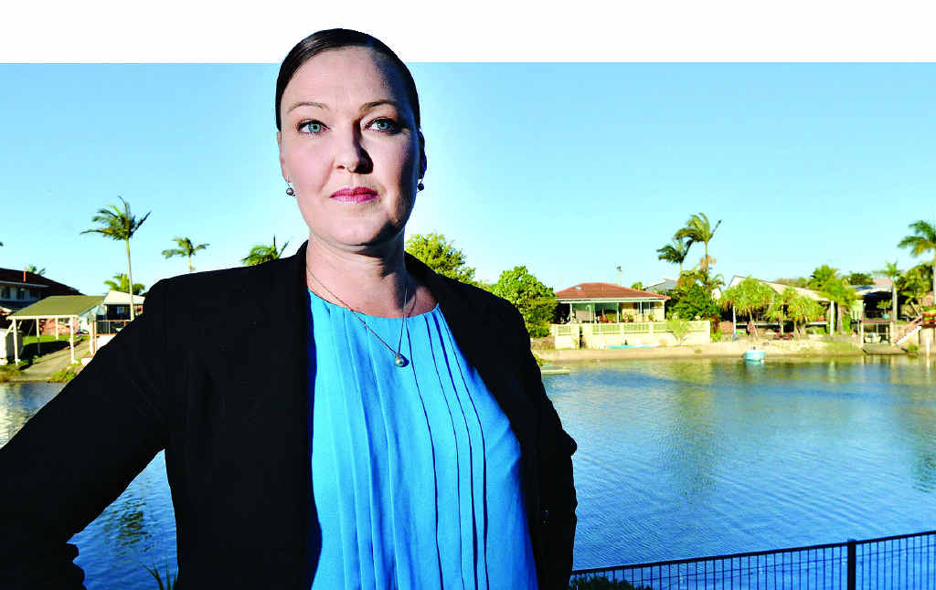 BROKEN PROMISE: Kellie Adams from Hideaway Waters was told in 2010 no new transport route close to her home would be built. The goverment is now going ahead with it. BROKEN PROMISE: Kellie Adams from Hideaway Waters was told in 2010 no new transport route close to her home would be built. The goverment is now going ahead with it.